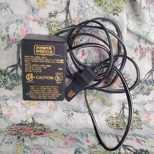 12V BATTERY CHARGER For Power Wheels 00801-0972 OEM WALL PLUG CABLE AC ADAPTER